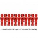 Figurensatz Lehmacher Soccer ML-Turnier Farbe rot...